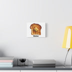 Butter Toast Canvas | Matte Stretched Wall Art