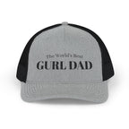The World's Best GURL DAD Snapback Trucker Cap | Dad Dad Hat, Mesh Back Cap